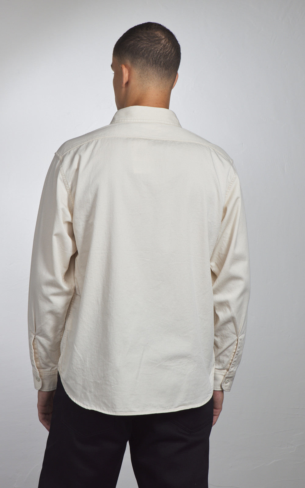 Fullcount 4087-2 Twill Work Shirt Ecru