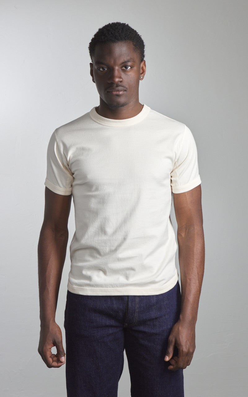 Fullcount 5222-22 Flat Seam Heavyweight T-Shirt Ecru