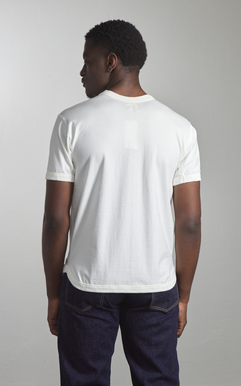Fullcount 5222-22 Flat Seam Heavyweight T-Shirt White