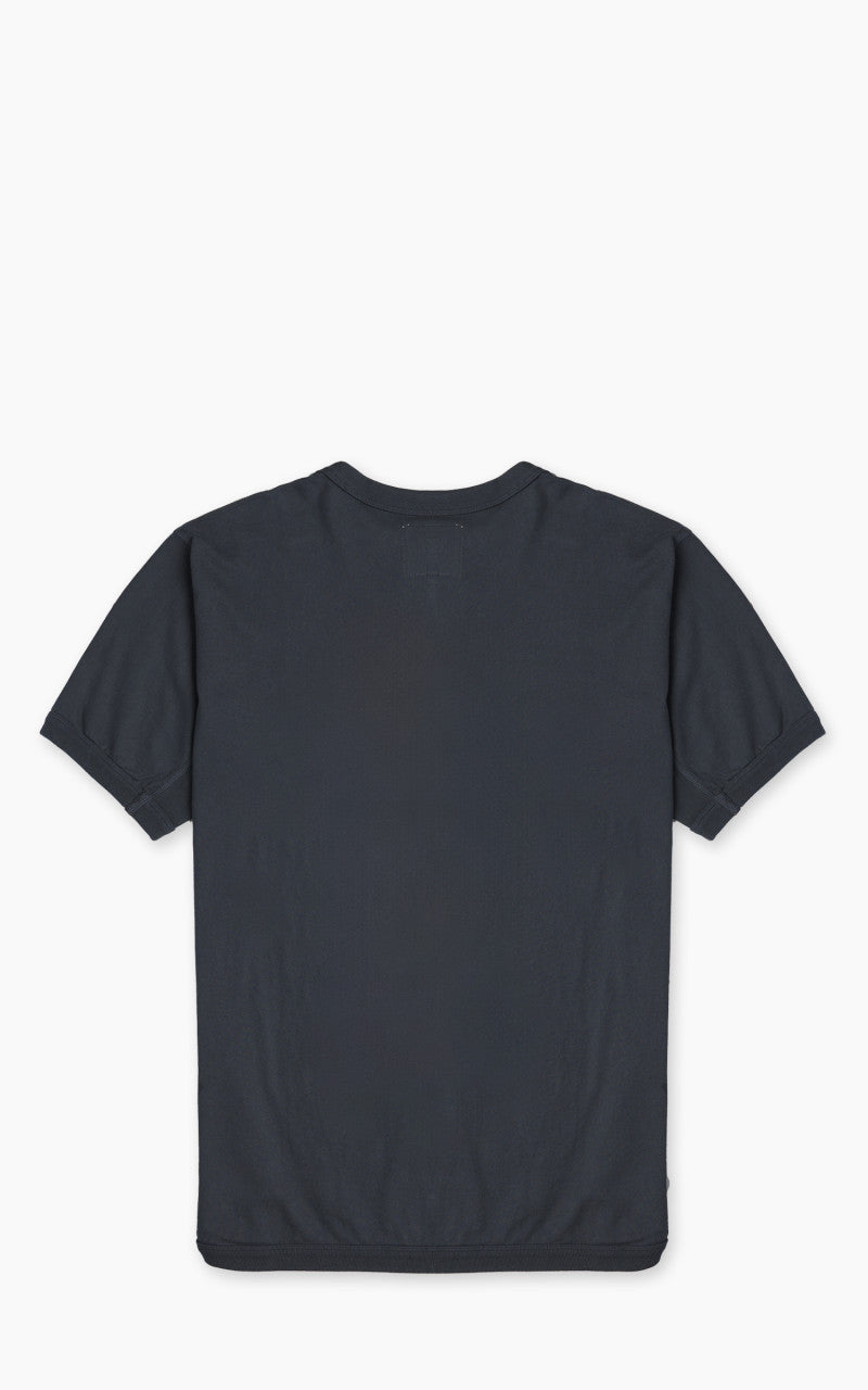 Fullcount 5222-22 Flat Seam Heavyweight T-Shirt Ink Black