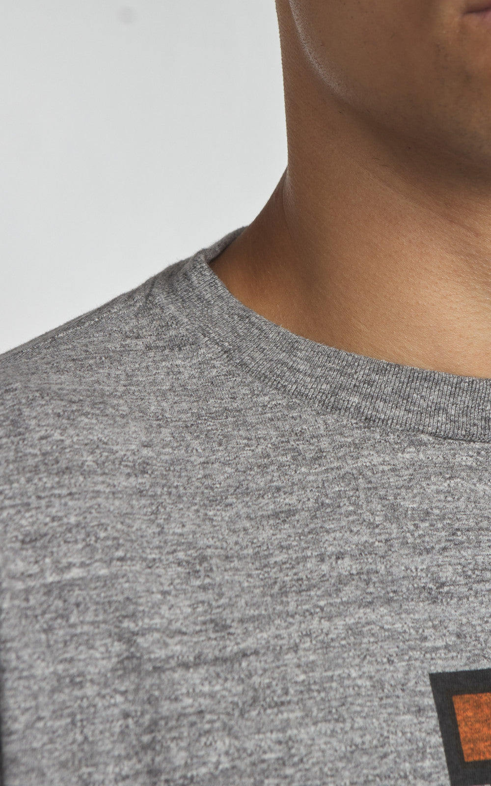 Fullcount 5501PT "F" T-Shirt Heather Grey