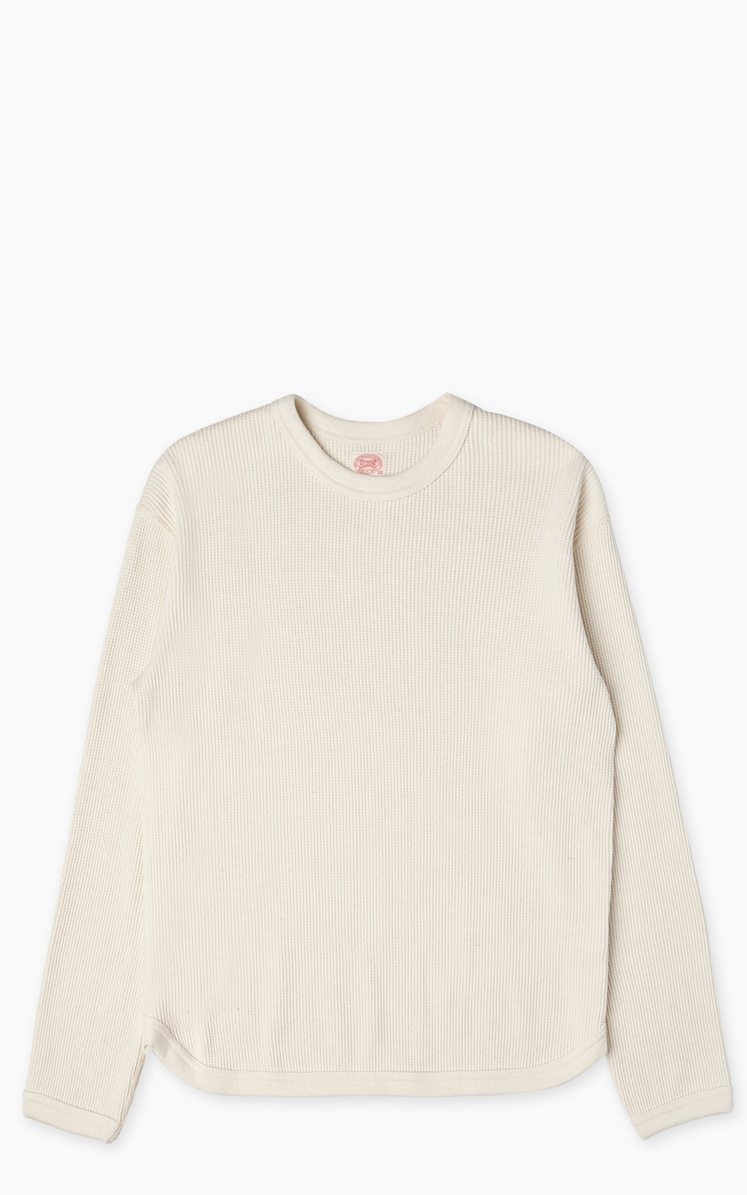 トップス FULLCOUNT 5964 Heavyweight Longsleeve 44 5964-22 - Heavyweight Waffle Long Sleeve T-Shirt - – FULLCOUNT