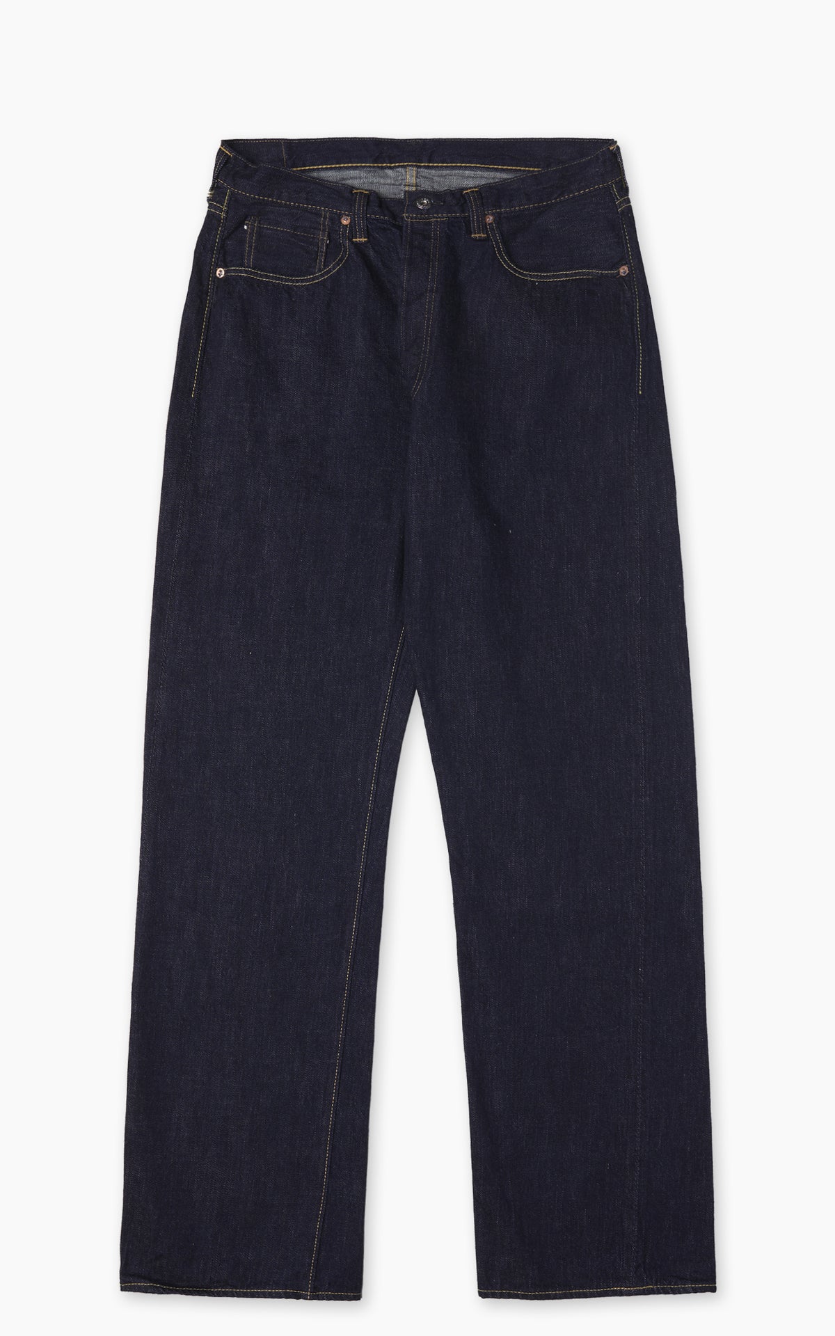 Fullcount S0105SSW WWII Model Denim Pants One Wash Indigo 11.5oz