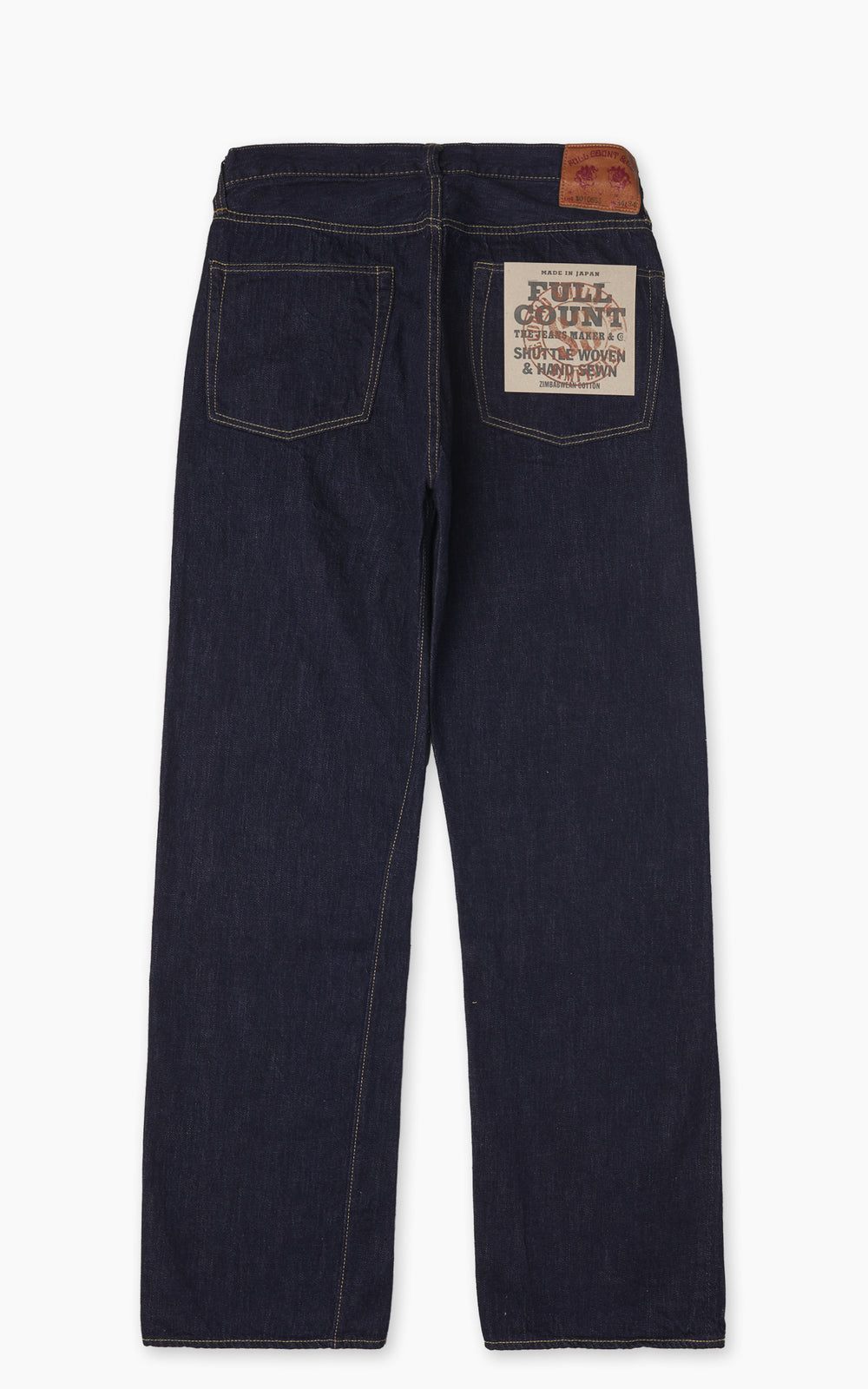 Fullcount S0105SSW WWII Model Denim Pants One Wash Indigo 11.5oz