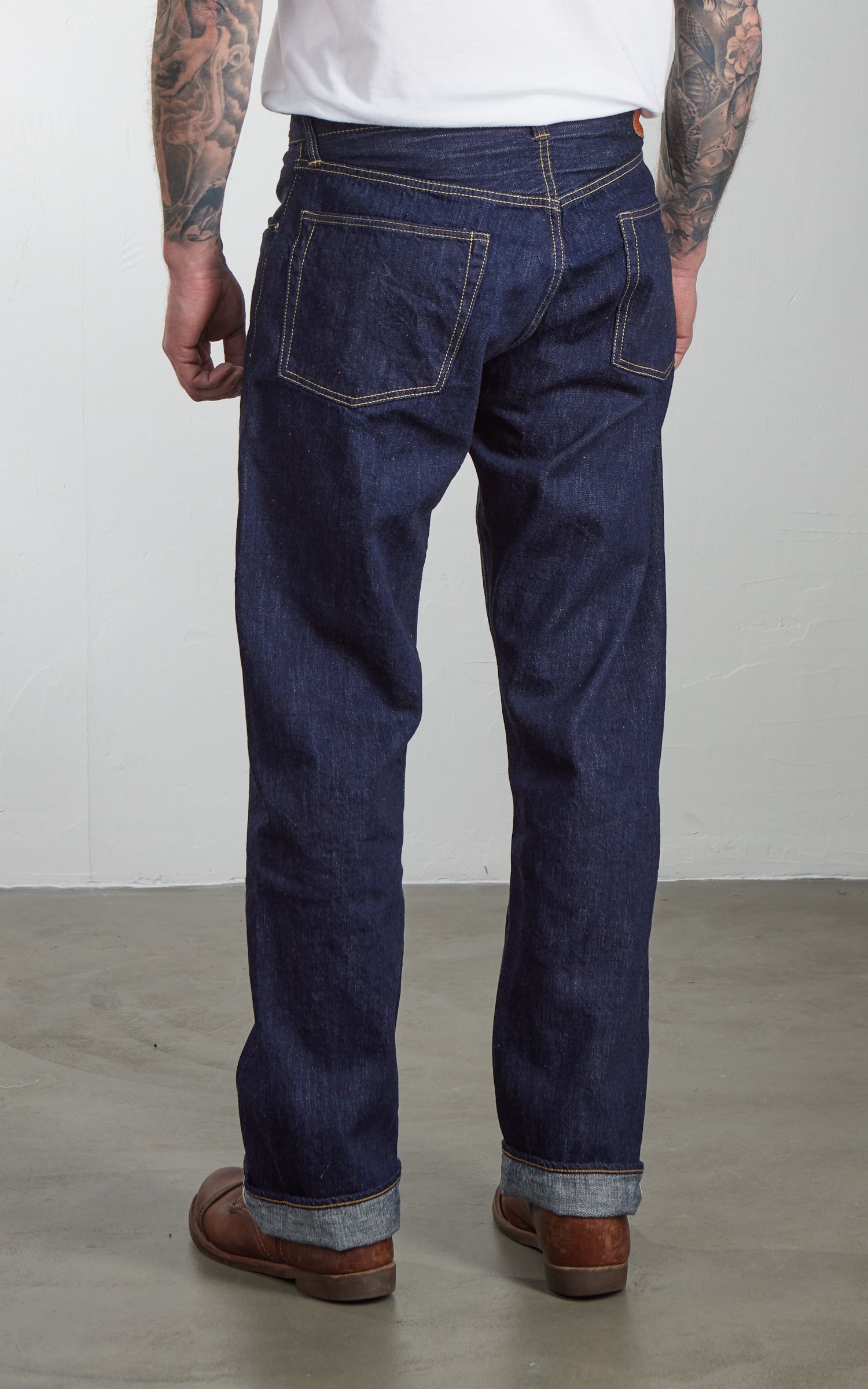 Fullcount S0105SSW WWII Model Denim Pants One Wash Indigo 11.5oz
