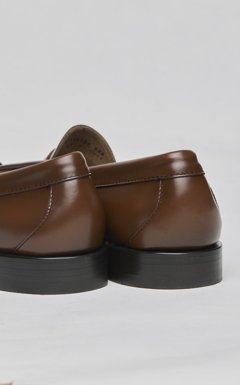 G.H. Bass Weejuns Larson Penny Loafers Leather Brown