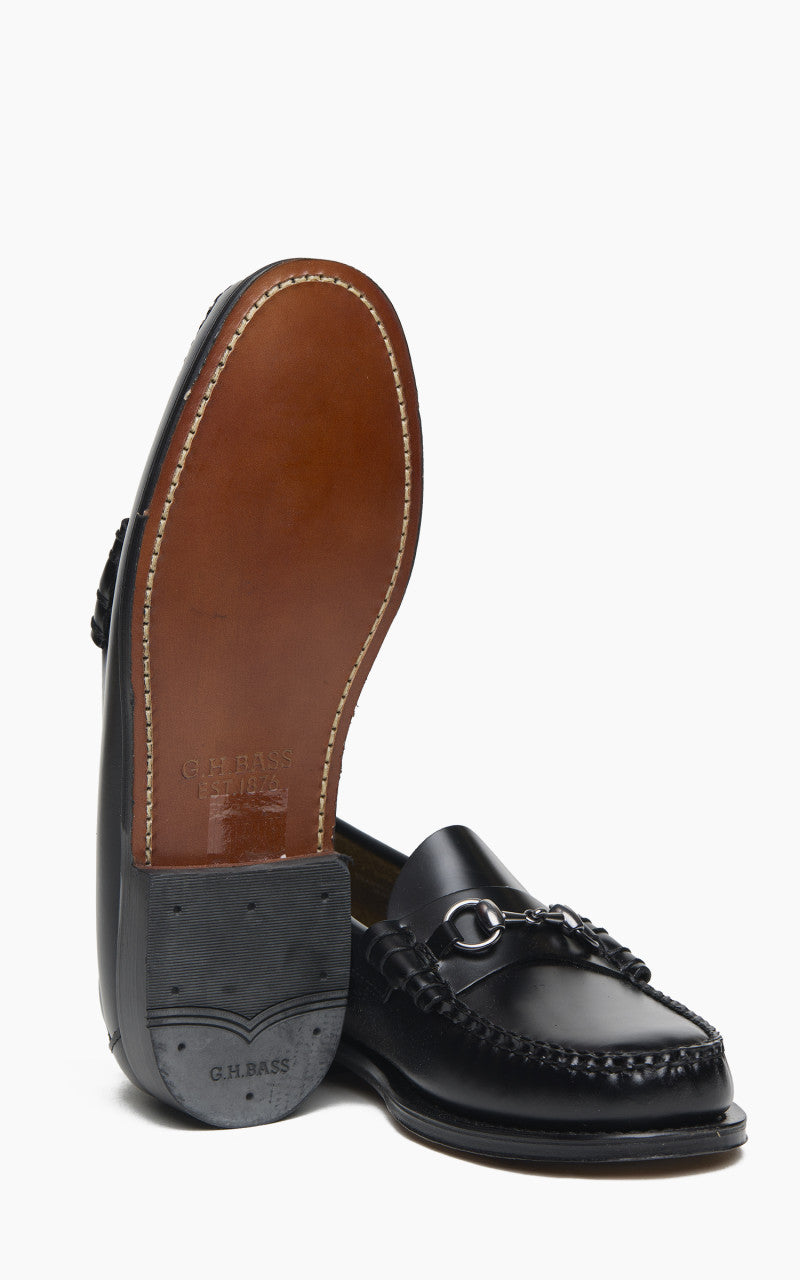 G.H. Bass Weejuns Lincoln Horsebit Loafers Leather Black