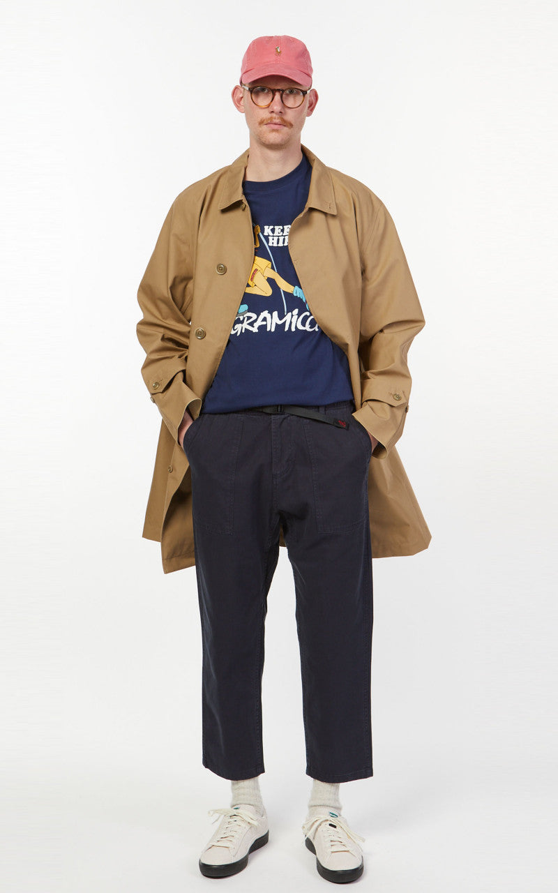 Gramicci Loose Tapered Twill Pants Double Navy