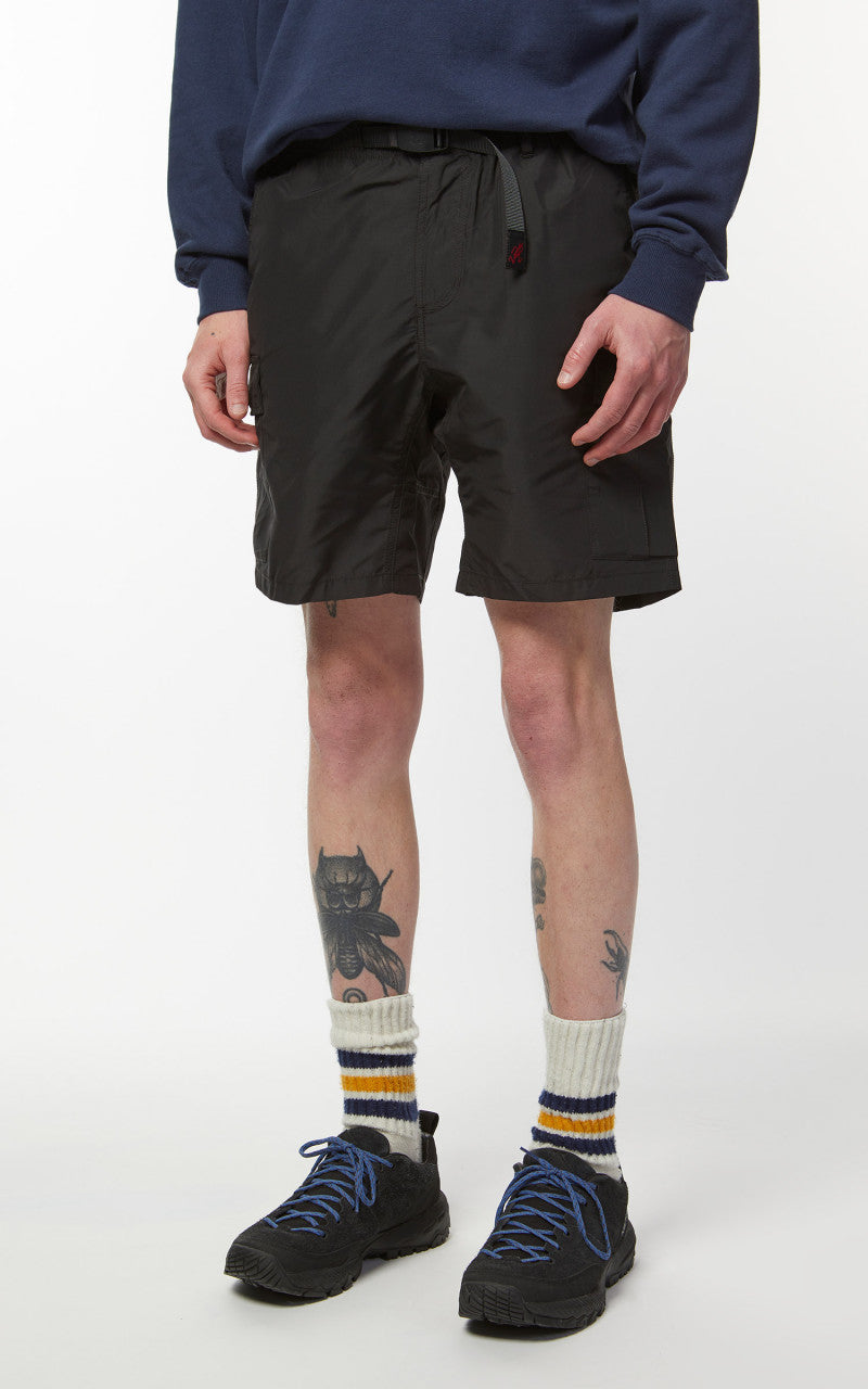 Gramicci Shell Cargo Shorts Black
