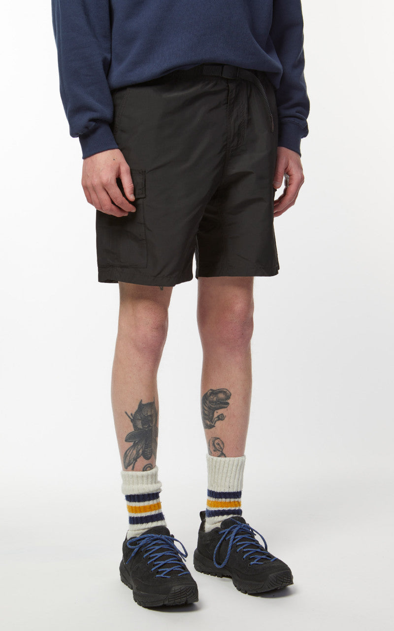 Gramicci Shell Cargo Shorts Black