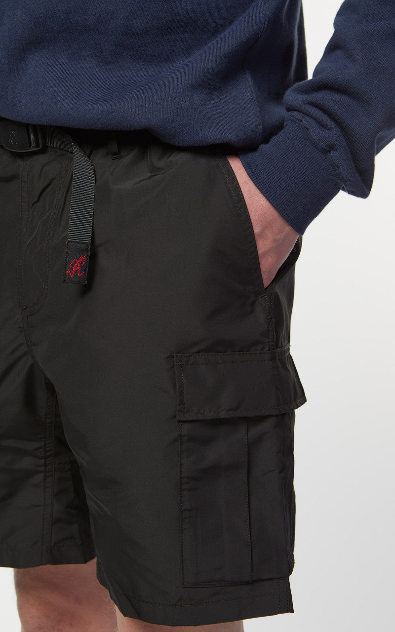 Gramicci Shell Cargo Shorts Black