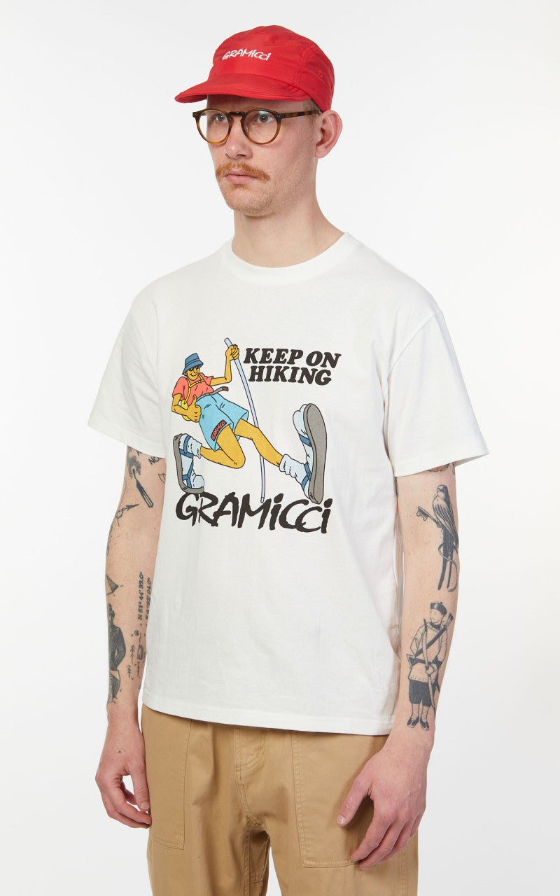 Gramicci Keep On Hiking Tee White