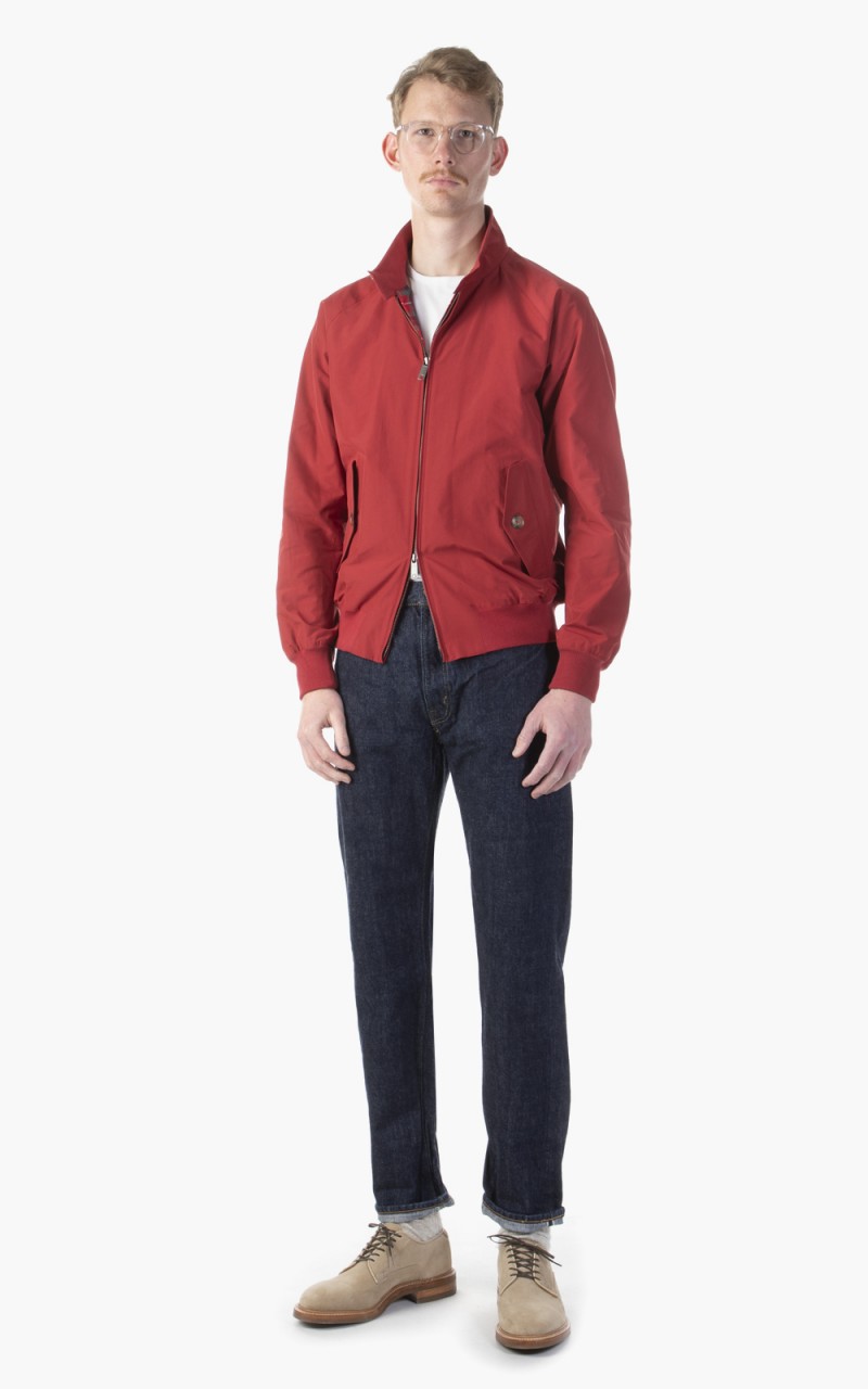 Baracuta G9 Classic Harrington Jacket Dark Red