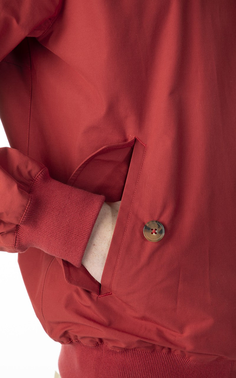 Baracuta G9 Classic Harrington Jacket Dark Red