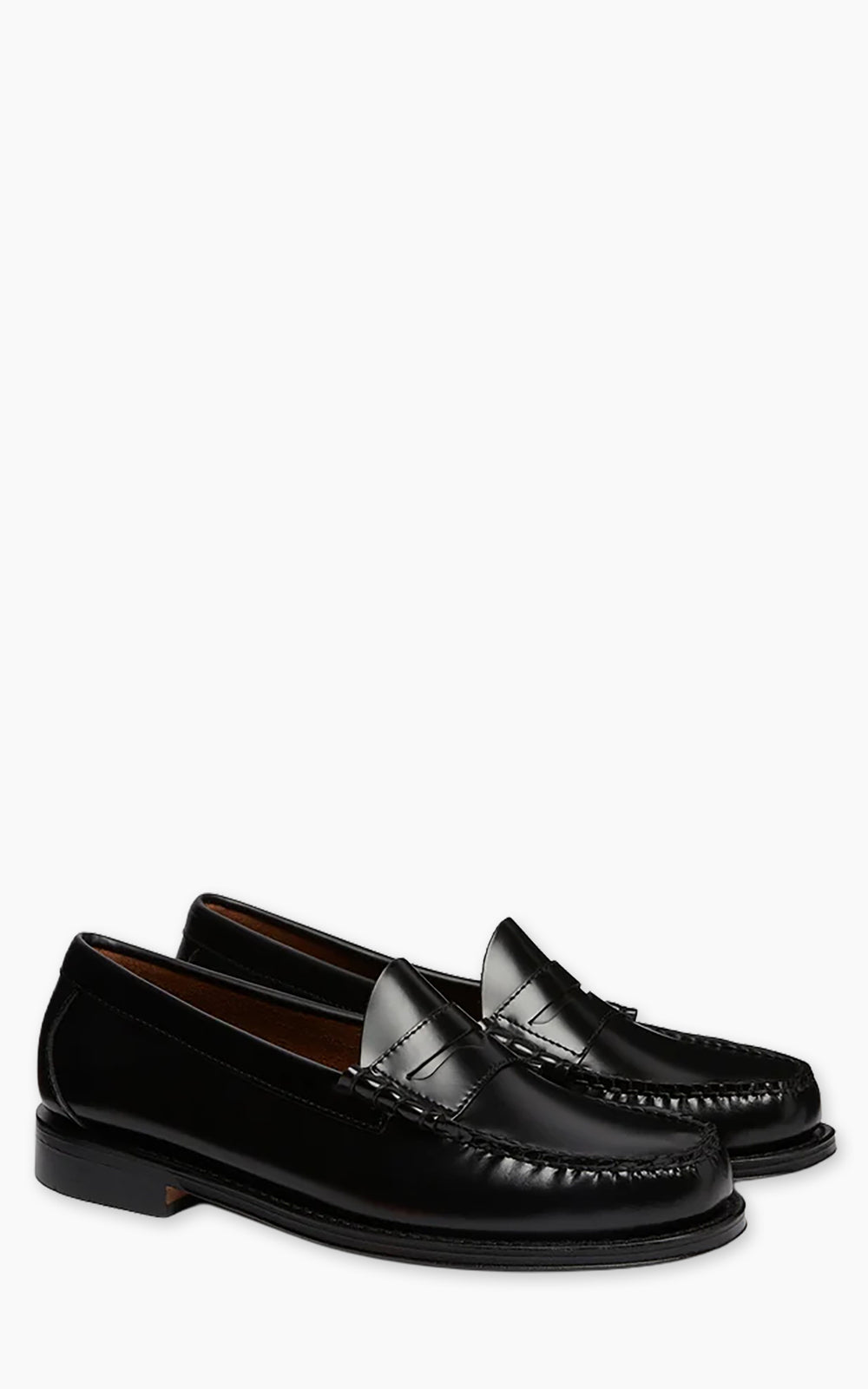 G.H. Bass Weejuns Larson Penny Loafers Leather Black