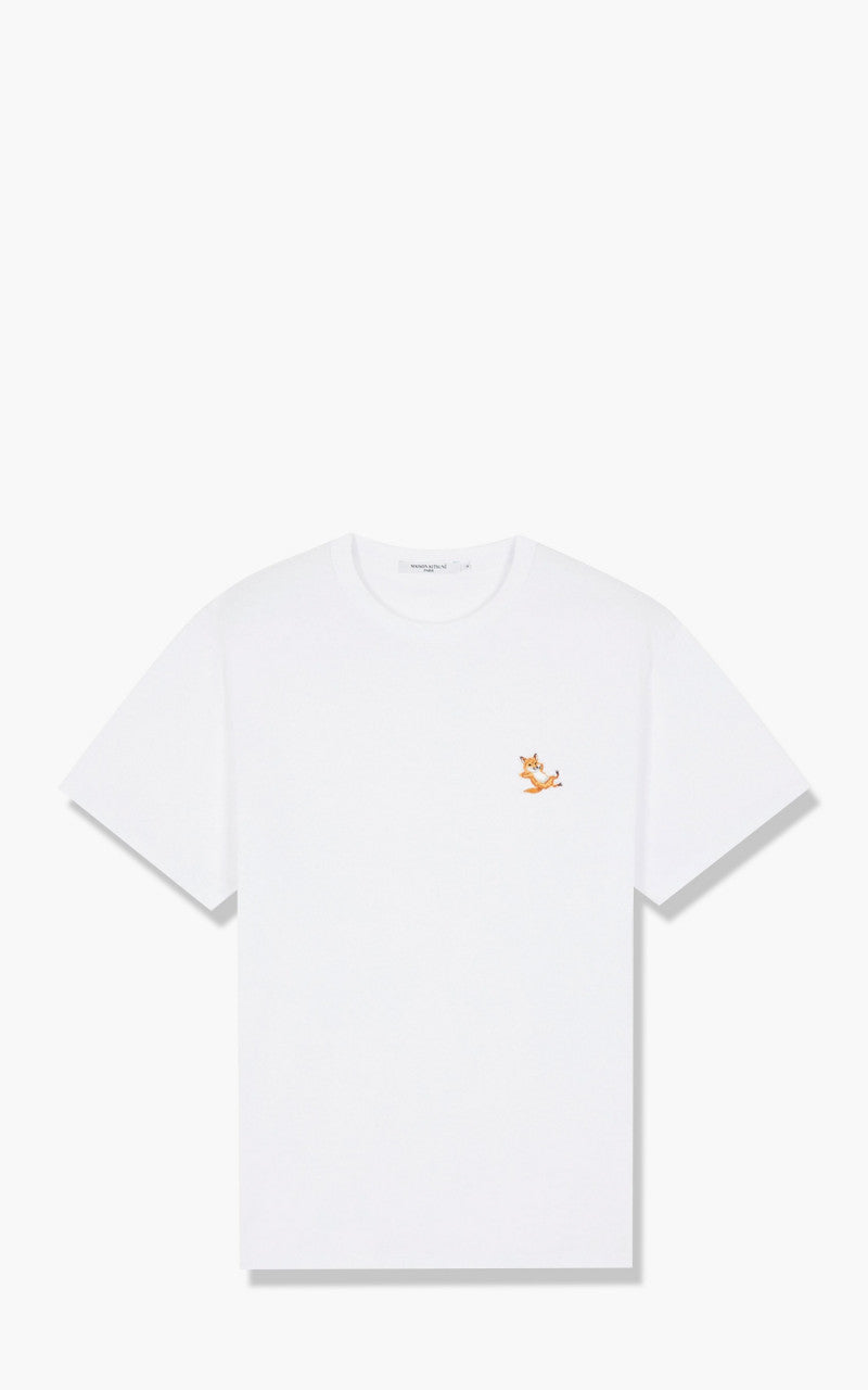 Maison Kitsuné Chillax Fox Patch Classic T-Shirt White