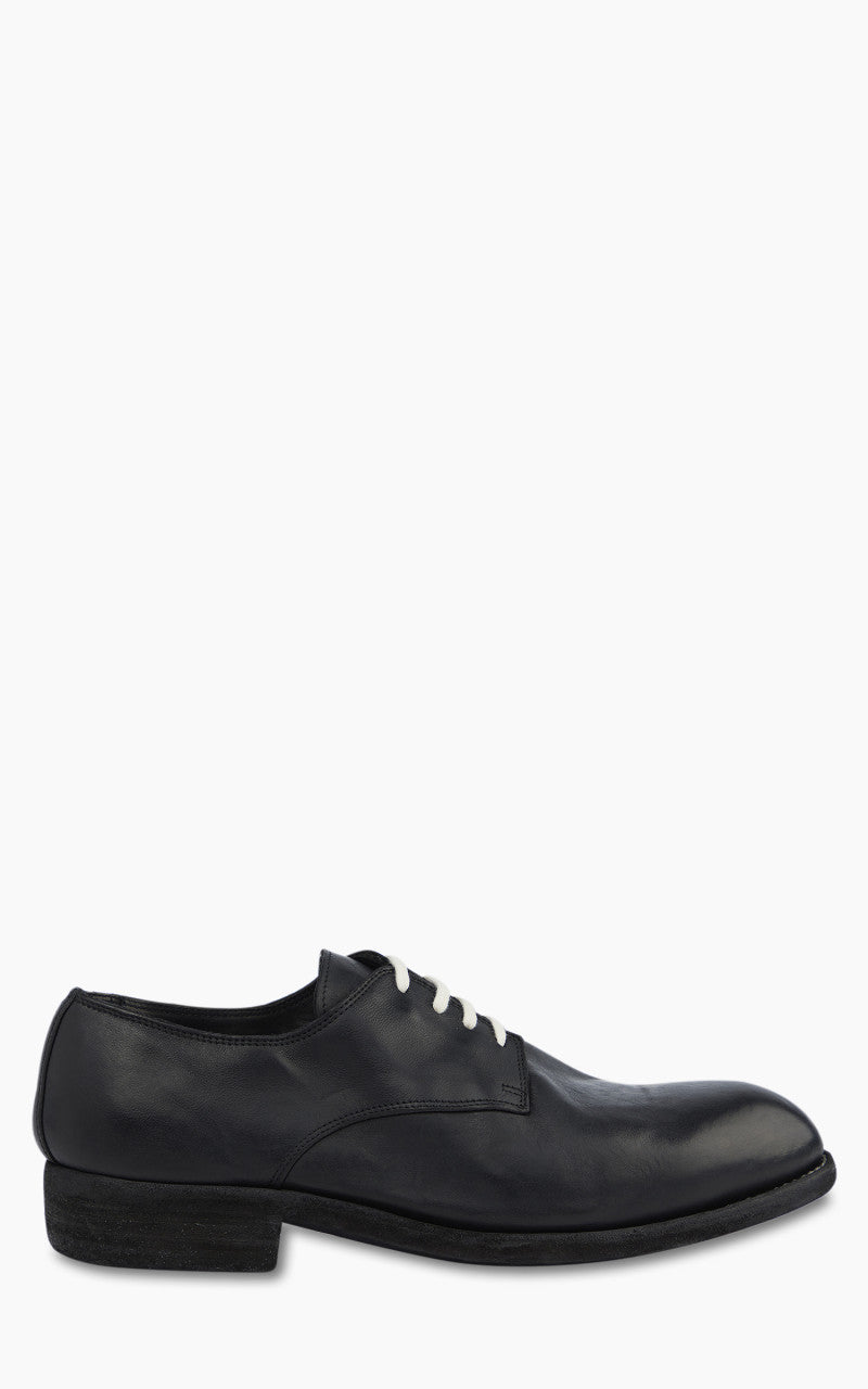 Guidi 112 Leather Ball Derby Shoe Black Guidi 112 Leather Ball Derby Shoe Black