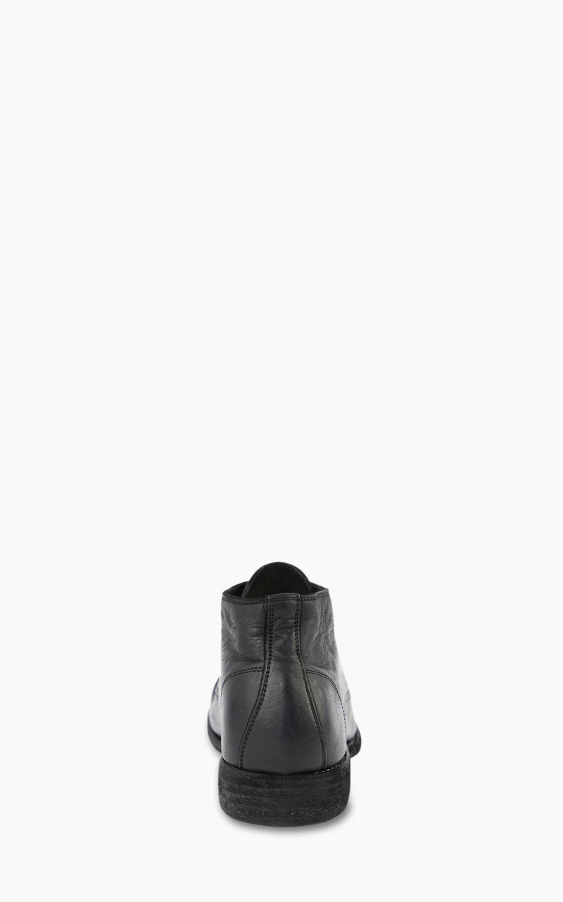 Guidi 994 Leather Desert Ankle Boot Black