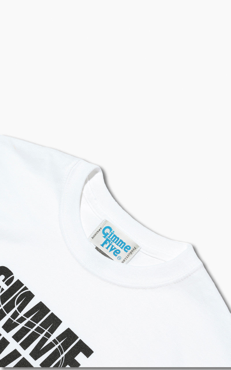 Gimme 5 Soldier Logo Tee White