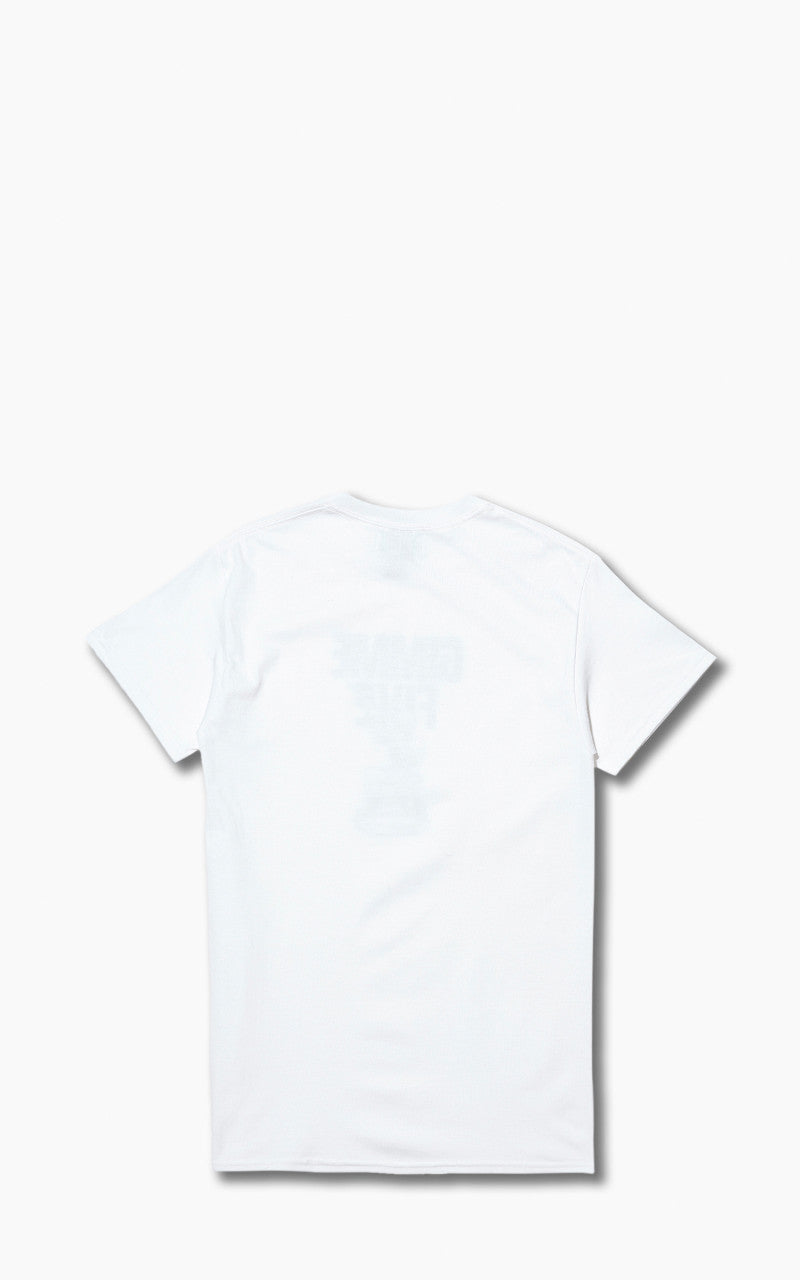 Gimme 5 Soldier Logo Tee White