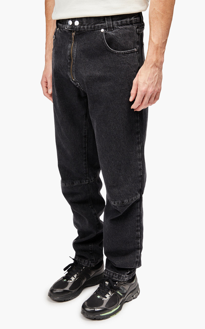 GmbH Darveesh 5 Pocket Denim Trousers Grey