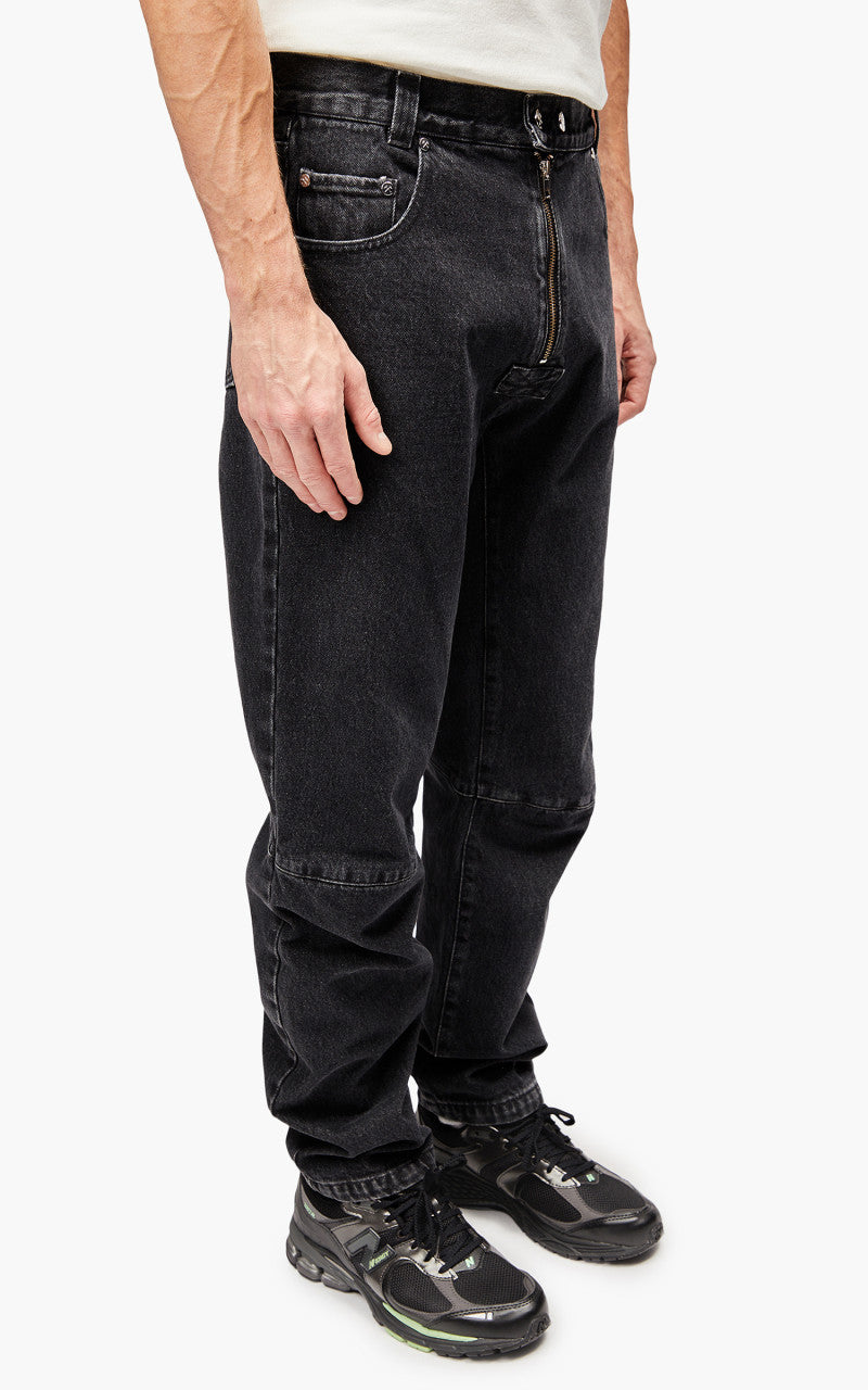 GmbH Darveesh 5 Pocket Denim Trousers Grey