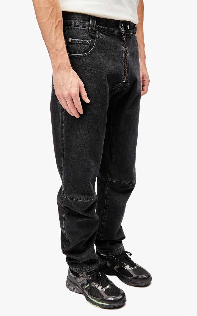 GmbH Darveesh 5 Pocket Denim Trousers Grey