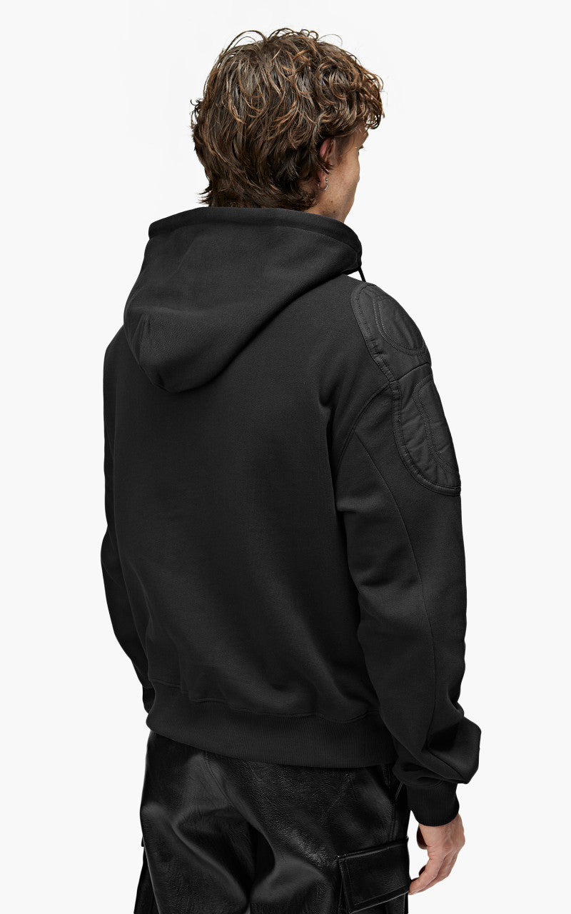 GmbH Murad Jersey Jacket With Extended Collar Black