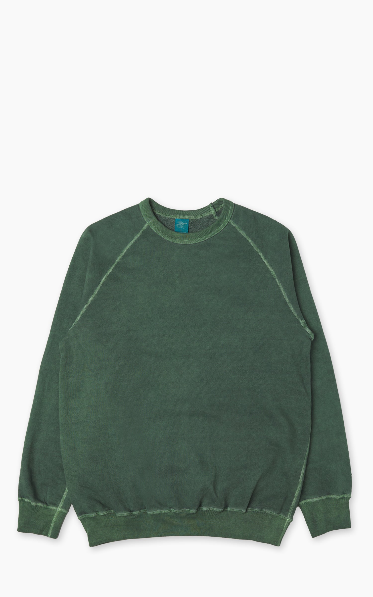 Good On Raglan Crew Sweatshirt P-Dark Green