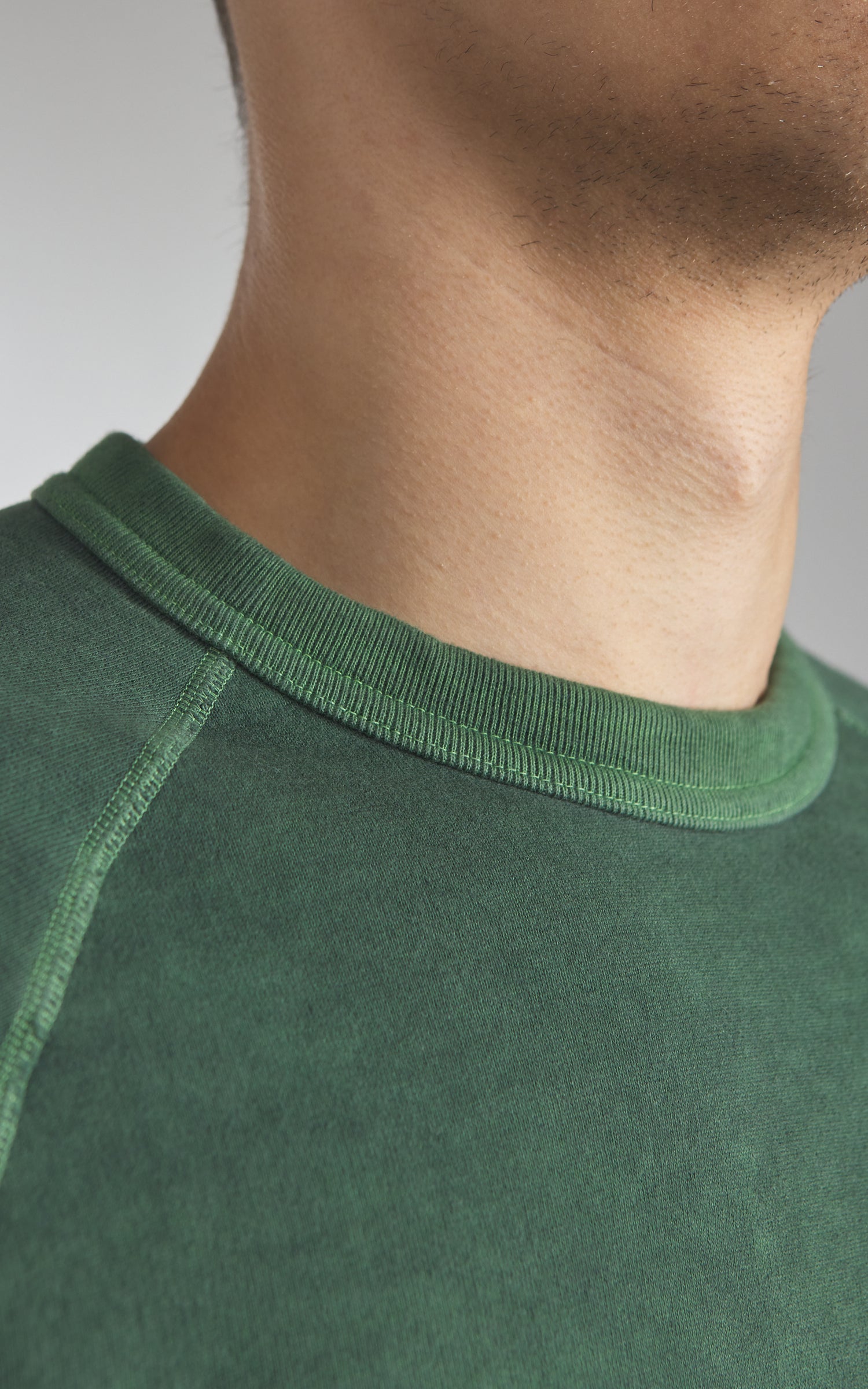 Good On Raglan Crew Sweatshirt P-Dark Green