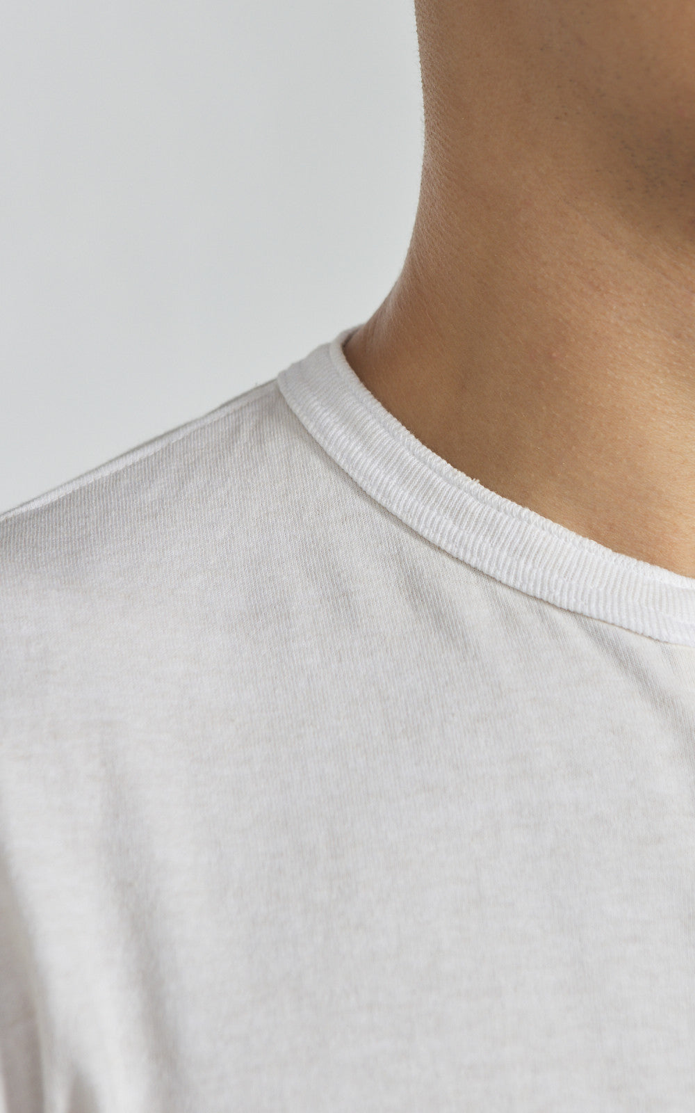 Good On L/S Henley T-Shirt P-Natural