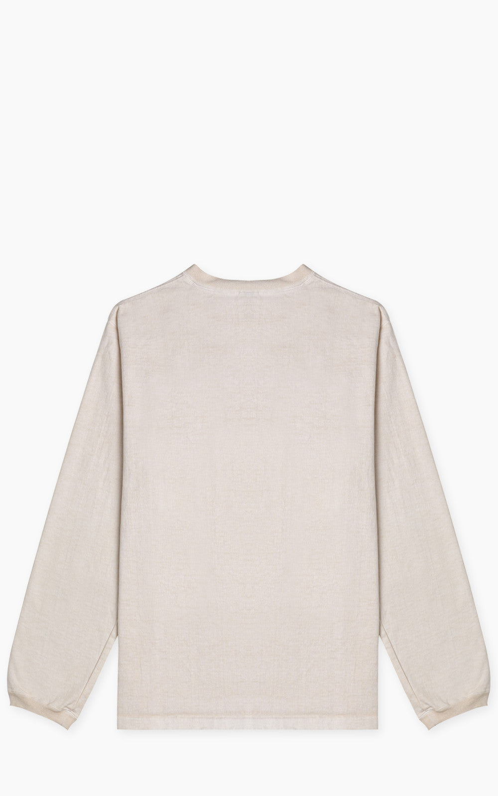 Good On Heavy Jersey L/S Crew T-Shirt P-Natural