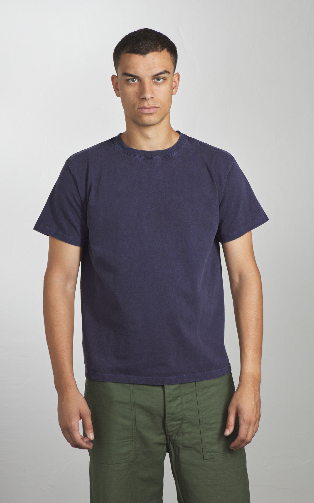 Good On S/S Crew T-Shirt P-Navy