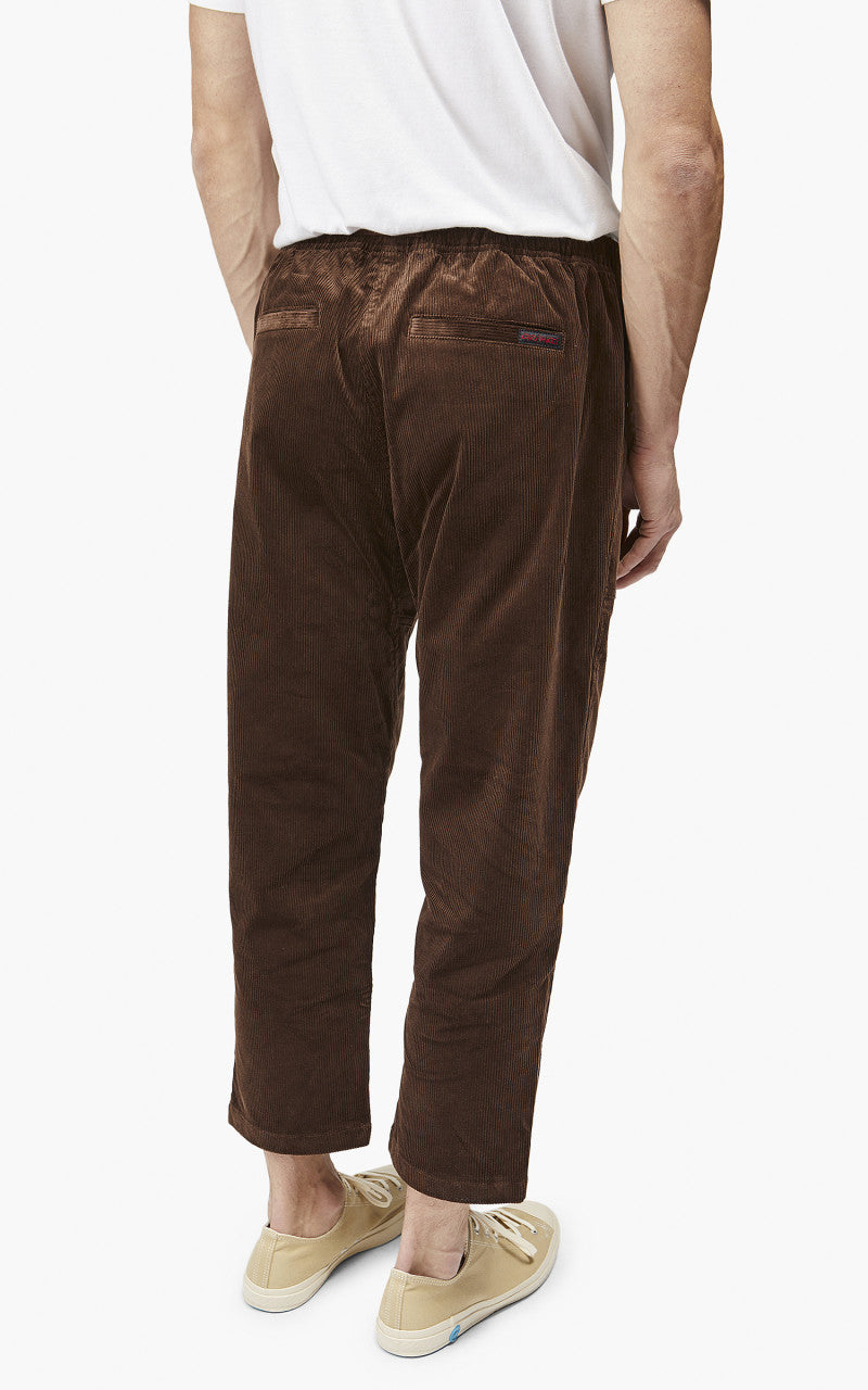 Gramicci Corduroy Loose Tapered Pants Dark Brown
