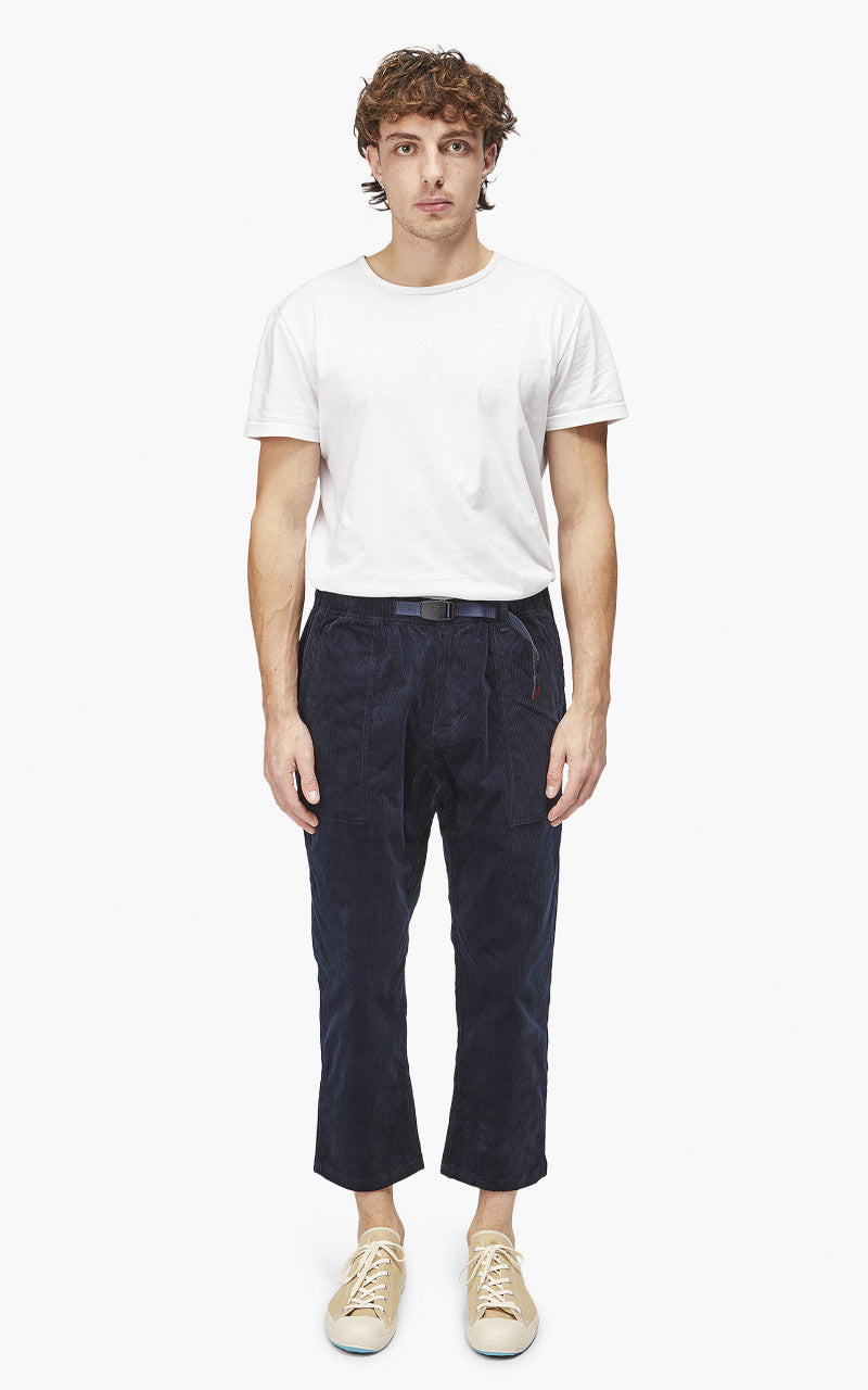 Gramicci Corduroy Loose Tapered Pants Dark Navy
