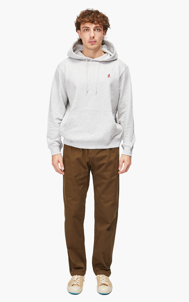 Gramicci One Point Hooded Sweatshirt Ash Heather