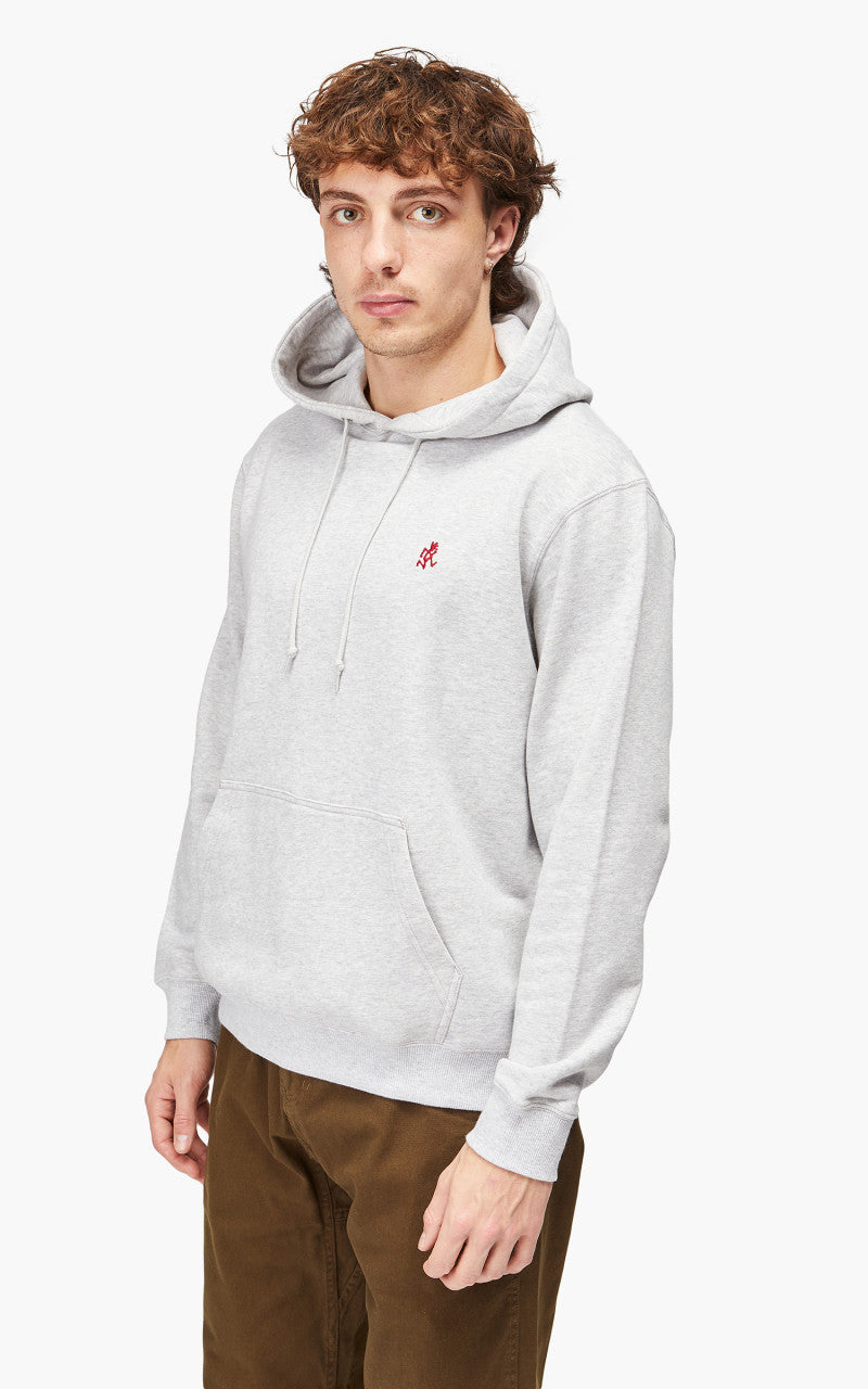 Gramicci One Point Hooded Sweatshirt Ash Heather