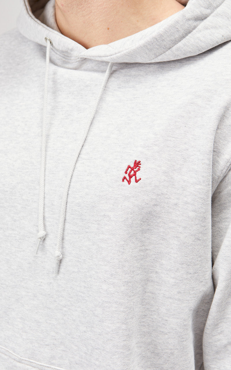 Gramicci One Point Hooded Sweatshirt Ash Heather