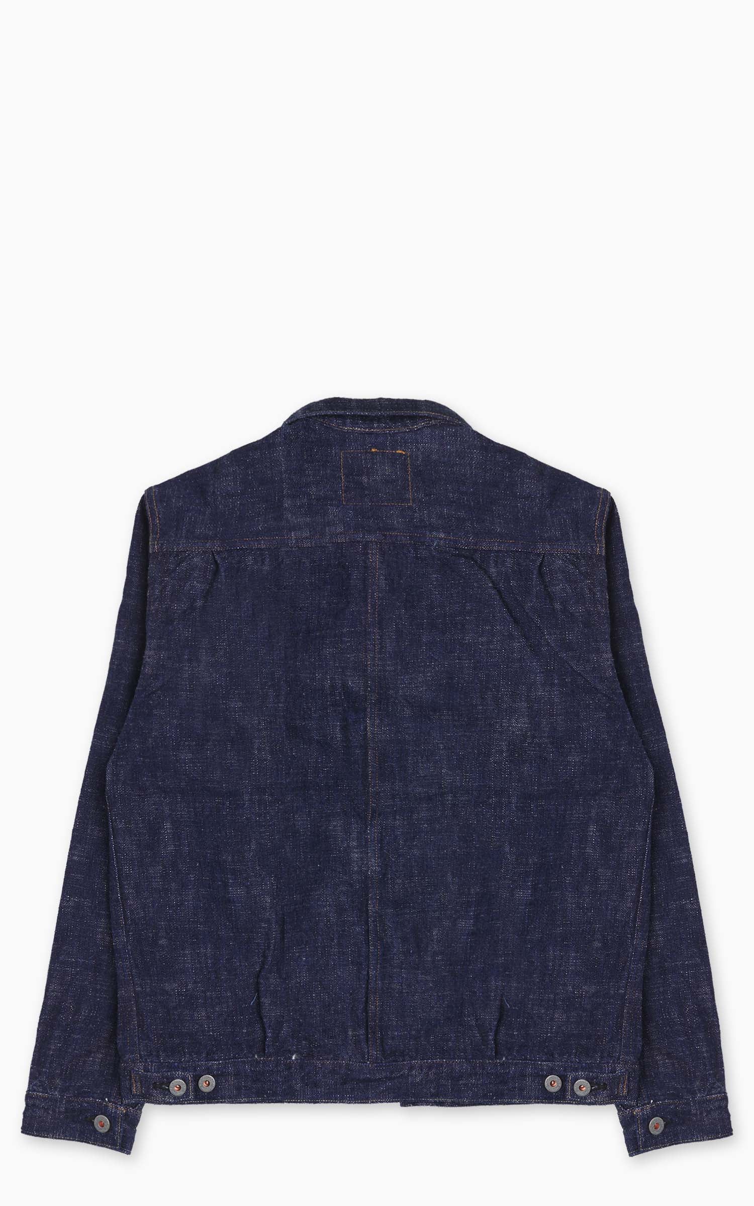 Graph Zero Skein Dyed Type 2 Denim Jacket Indigo 15oz