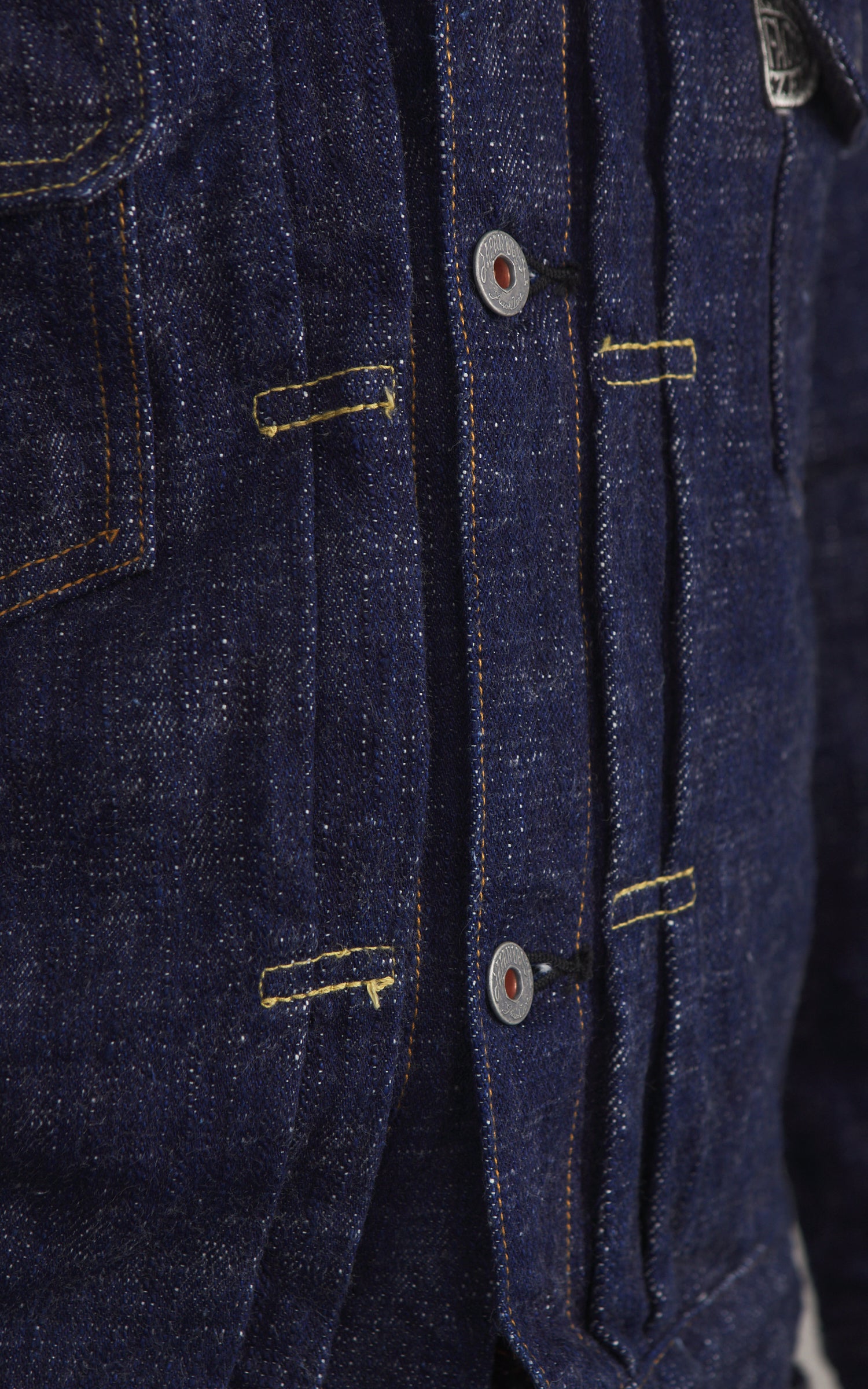 Graph Zero Skein Dyed Type 2 Denim Jacket Indigo 15oz