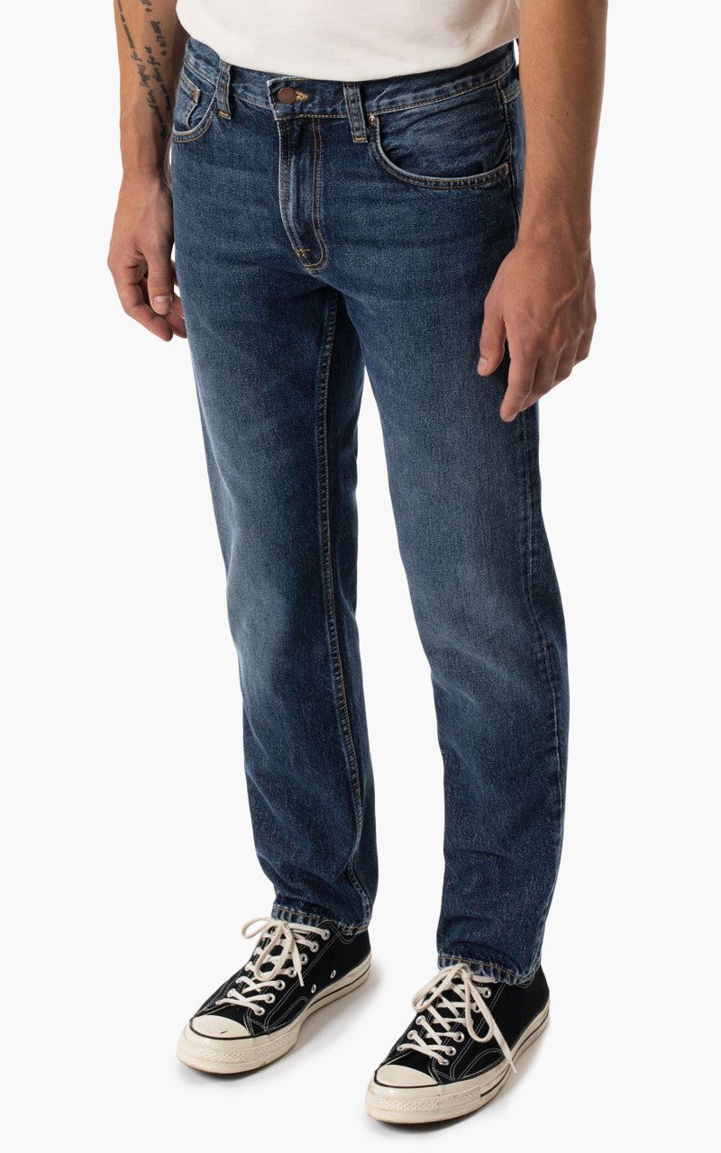 Nudie Jeans Gritty Jackson Blue Slate