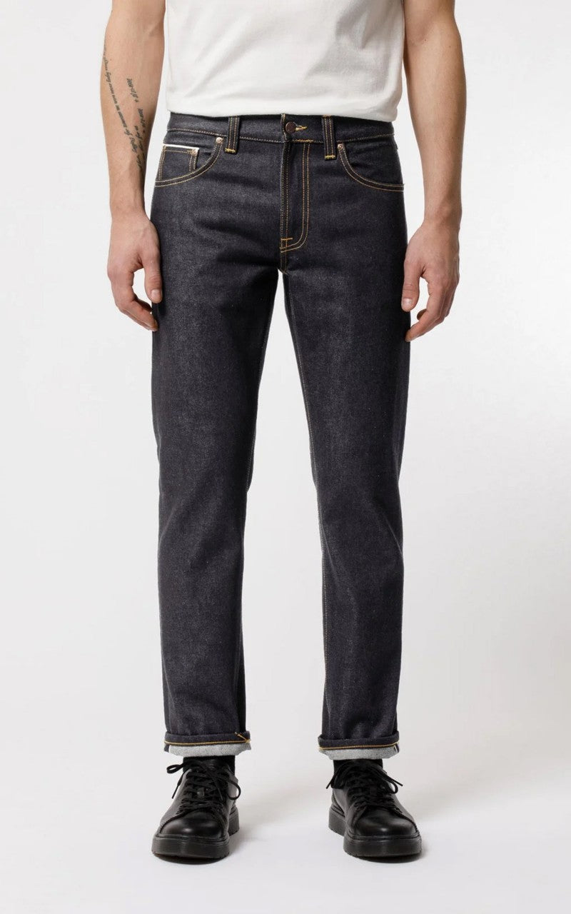 Nudie Jeans Gritty Jackson Dry Maze Selvage