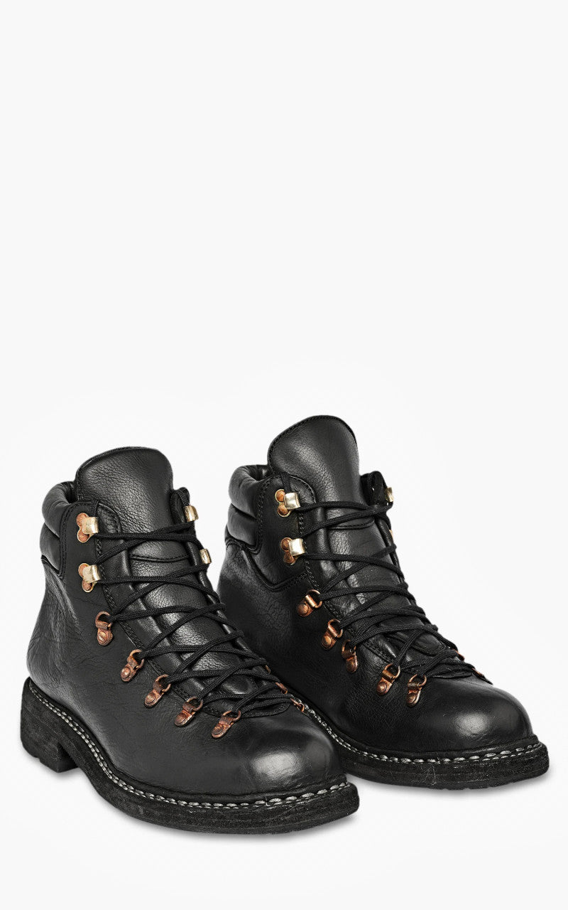 Guidi 19 Hiking Boot Calf Full Grain Black