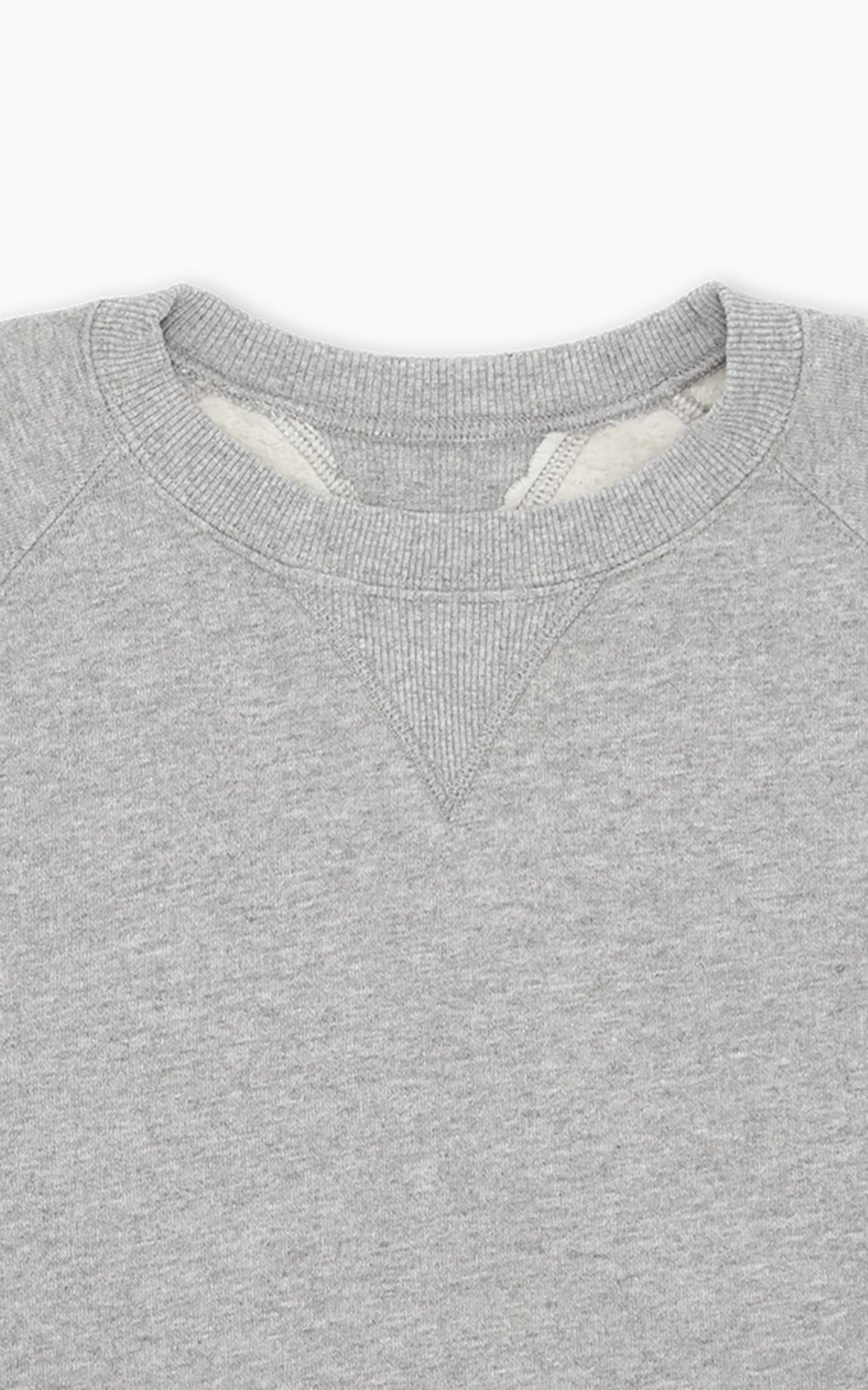Fortela Harvard Crewneck Sweatshirt Grey Melange
