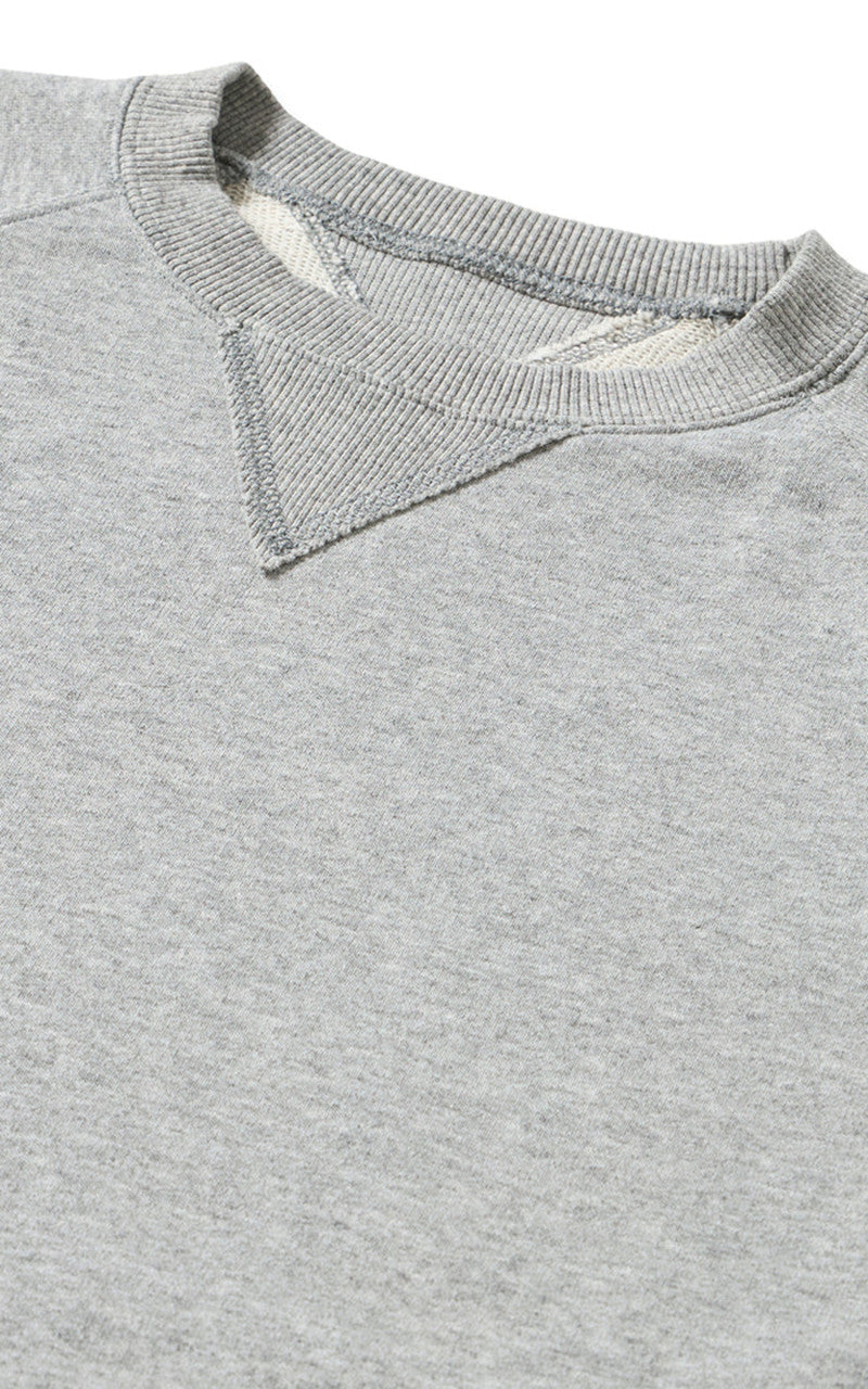 Fortela Harvard Crewneck Sweatshirt Grey Melange