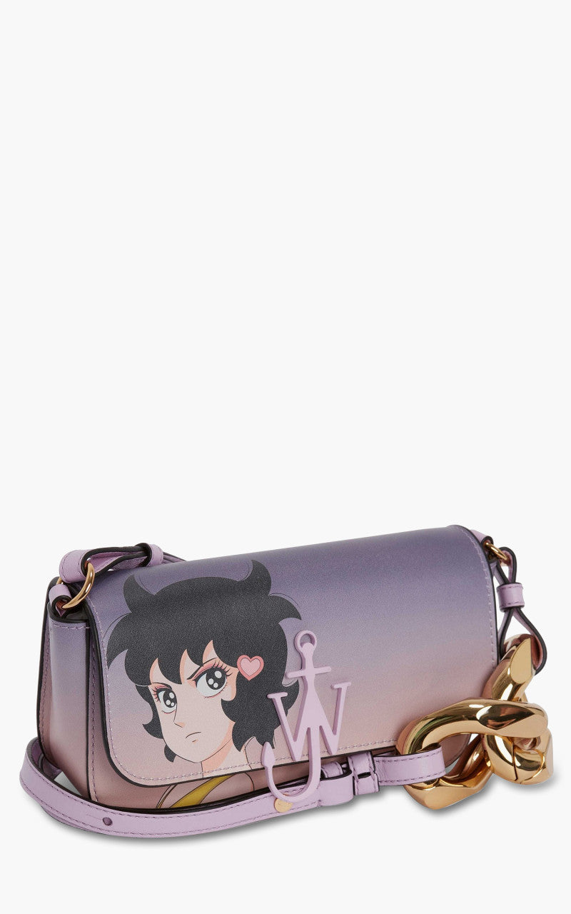 JW Anderson Chain Baguette Anchor Bag Lilac
