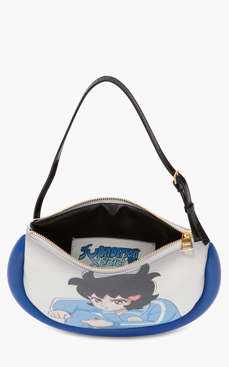 JW Anderson The Bumper Moon Bag Blue