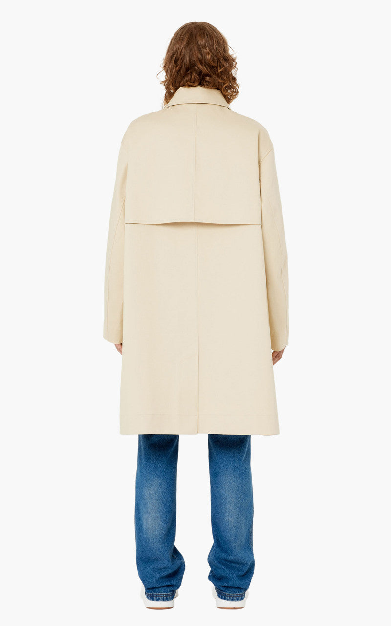 AMI Paris Mac Coat Vanilla