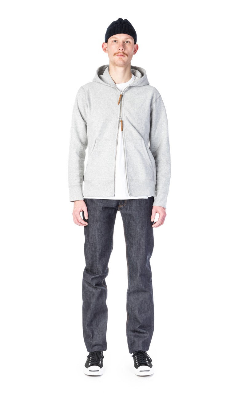 3sixteen Heavyweight Zip Hoody Grey