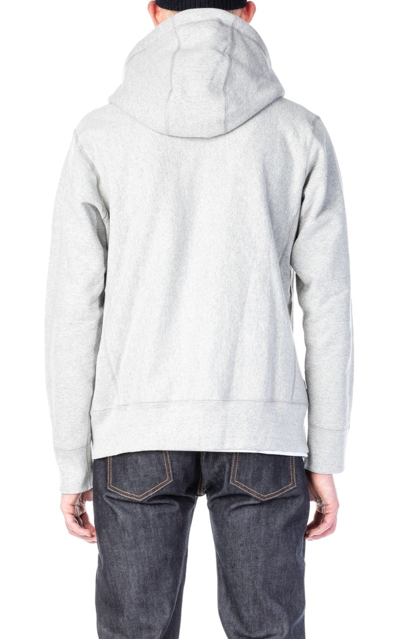 3sixteen Heavyweight Zip Hoody Grey